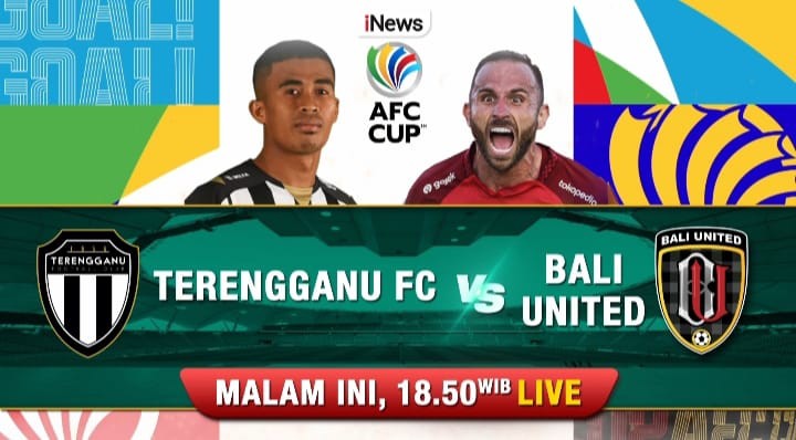 Bali United Incar Kemenangan di Laga Terakhir Grup G Vs Terengganu FC di AFC Cup 2023 Malam ini Live di iNews