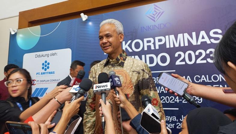 Ganjar soal 70 Spanduk Sambut Kedatangan Mahfud di Banten Hilang: Kita Akan Laporkan