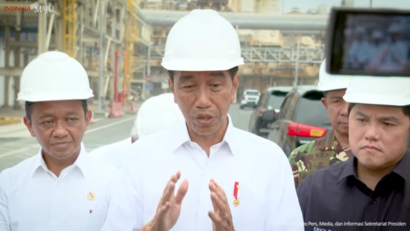 Jokowi Puji Satgas Antimafia Bola Tetapkan Tersangka: Jangan Berhenti, Teruskan!