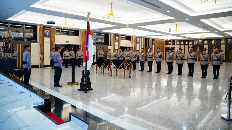 Kapolri Pimpin Sertijab 5 Kapolda, Brigjen Aan Suhanan Jadi Kakorlantas