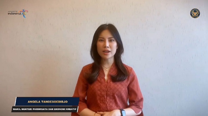 Wamenparekraf Angela Tanoesoedibjo Dorong Stakeholder Parekraf Manfaatkan Bonus Demografi dan Ciptakan Lapangan Kerja Baru