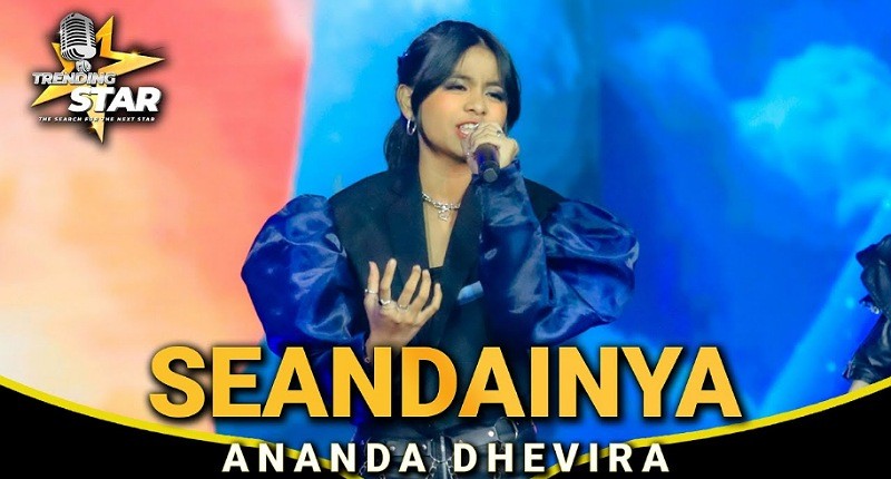 Dihadiri Saudara Kembar saat Live Show Top 10 Trending Star, Ananda Dhevira Duet Bareng Chevira!