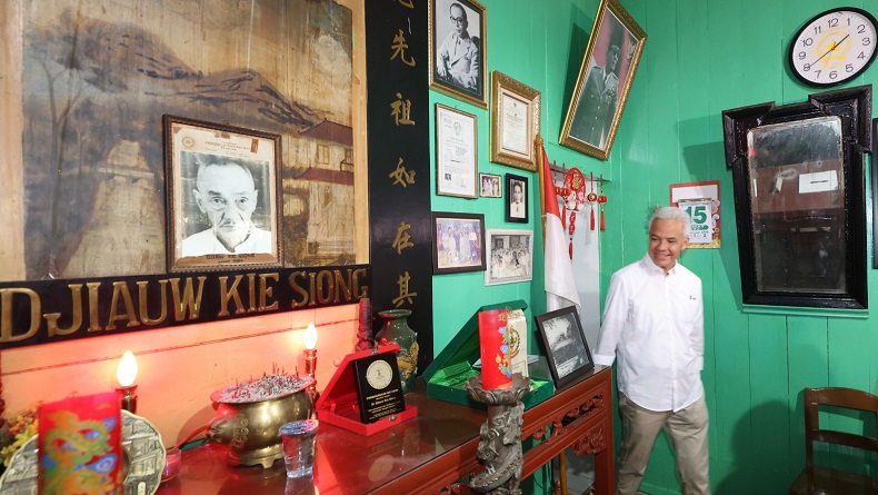 Ganjar Kunjungi Rumah Rengasdengklok: Anak Muda Indonesia Punya Sejarah Semangat Juang dan Kemandirian Tinggi