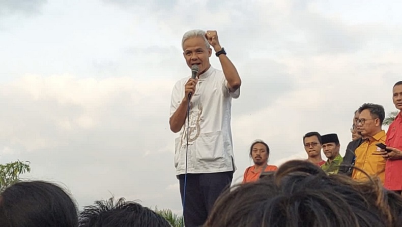 Pidato Berapi-api Ganjar Minta Relawan Jaga Kandang: Jateng Bakal Jadi Lumbung Suara