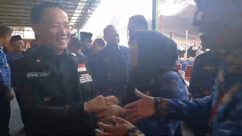 Masa Jabatan Berakhir, Bupati Majalengka Karna Sobahi Pamitan 