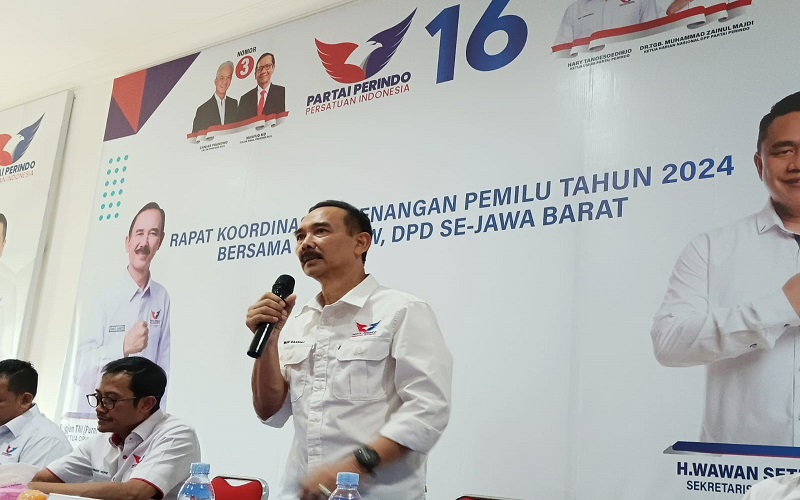 Kunci Kemenangan Pemilu 2024, DPW Perindo Jabar Minta Caleg Daerah Segera Siapkan Saksi