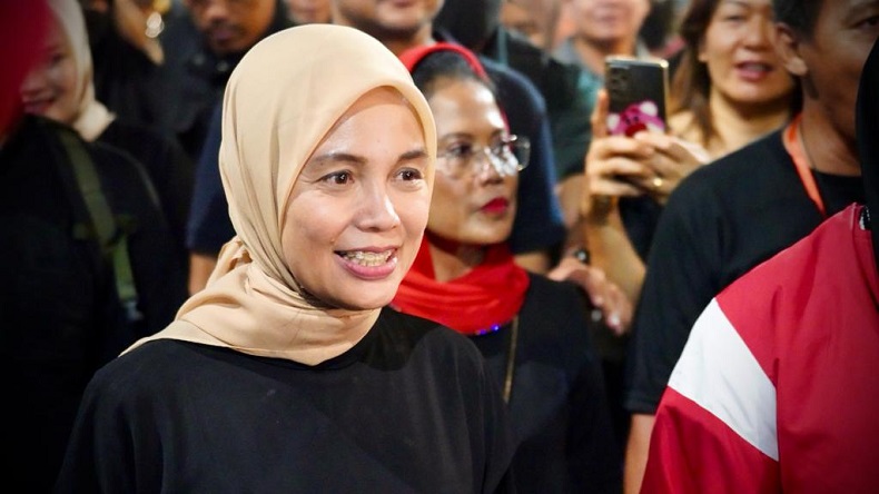 Atikoh Ingin Masyarakat Terapkan Gaya Hidup Sehat, Bicara Pentingnya Olahraga