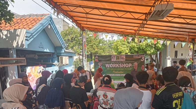 Relawan Sandi Uno Gaet Dukungan untuk Ganjar-Mahfud lewat Workshop Lapangan Kerja di Jakbar