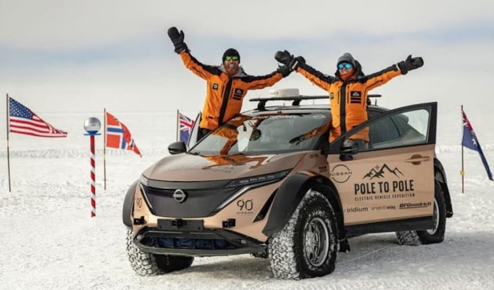 Akan Dijual di Indonesia, Mobil Listrik Ini Sukses Berpetualang dari Kutub Utara ke Selatan