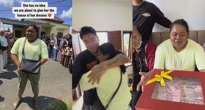 Viral Pernah Kasih Donat Gratis ke Bule, Penjual Kue di Bali Terharu Dapat Hadiah Rumah!