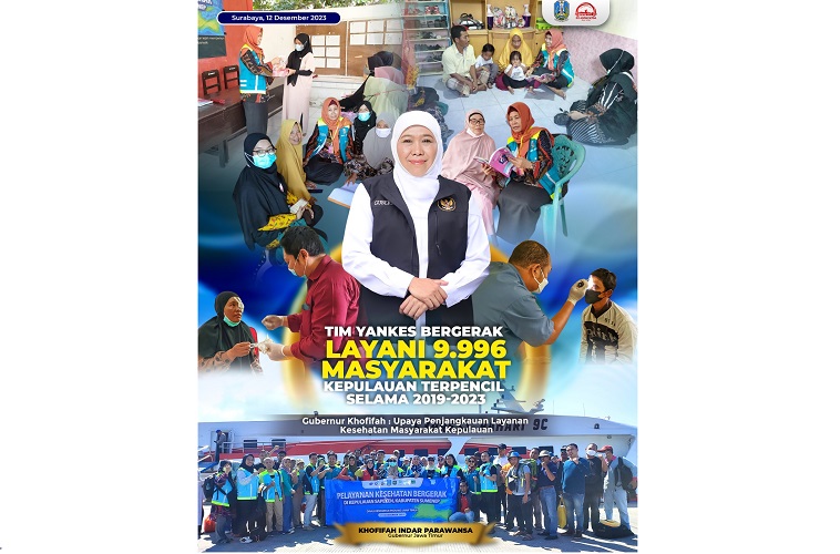 Tim Yankes Bergerak Pemprov Jatim Layani 9.996 Warga, Gubernur Khofifah Beri Apresiasi
