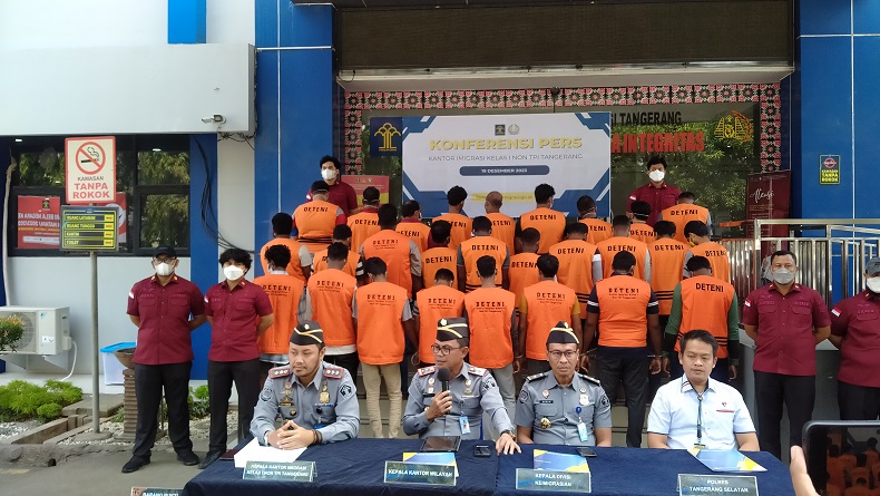 Kerap Bikin Gaduh di Apartemen, 27 WNA Srilanka Diamankan Petugas Imigrasi Tangerang