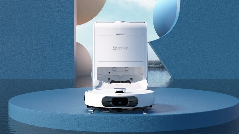 Punya Charger Dock Multifungsi, Robot Pembersih Ezviz Bisa Bersihkan Diri Sendiri