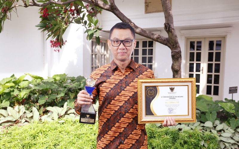 PLN Raih Predikat Badan Publik Informatif dalam Anugerah KIP 2023