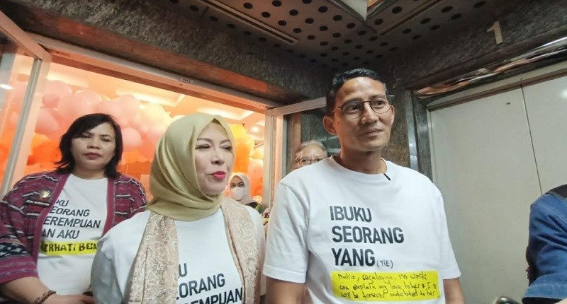 Hadiri Perayaan Hari Ibu, Sandiaga Uno: Perempuan Punya Potensi Besar Bangun Bangsa