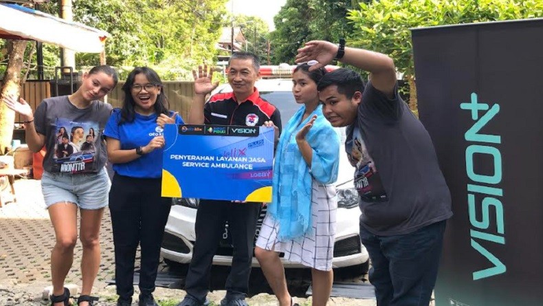 Dapat Perawatan Service dari Vision+ dan Otoklix, Komunitas Relawan Ambulans Nusantara: Semoga Bisa Terus Berlangsung