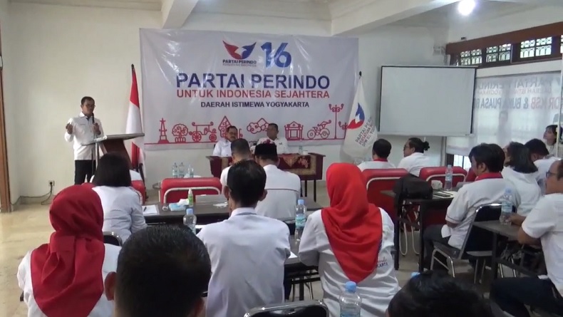 Partai Perindo Gelar Konsolidasi di Yogyakarta, Bahas Kesiapan Saksi di TPS