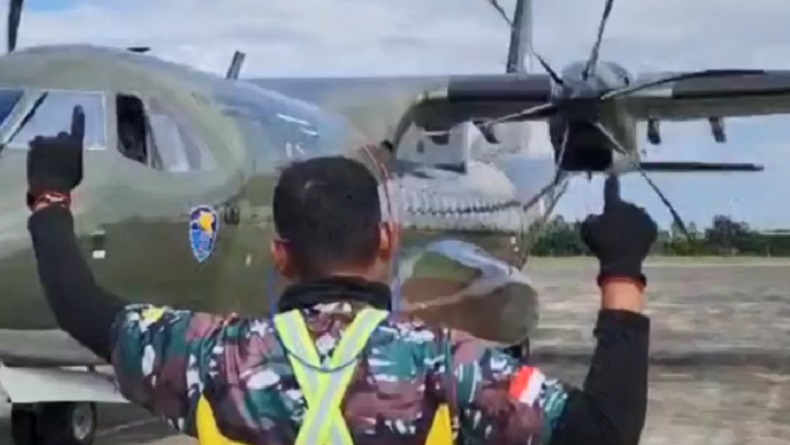 TNI AU Terjunkan Pesawat untuk Awasi Perairan Laut Aceh dari Etnis Rohingya