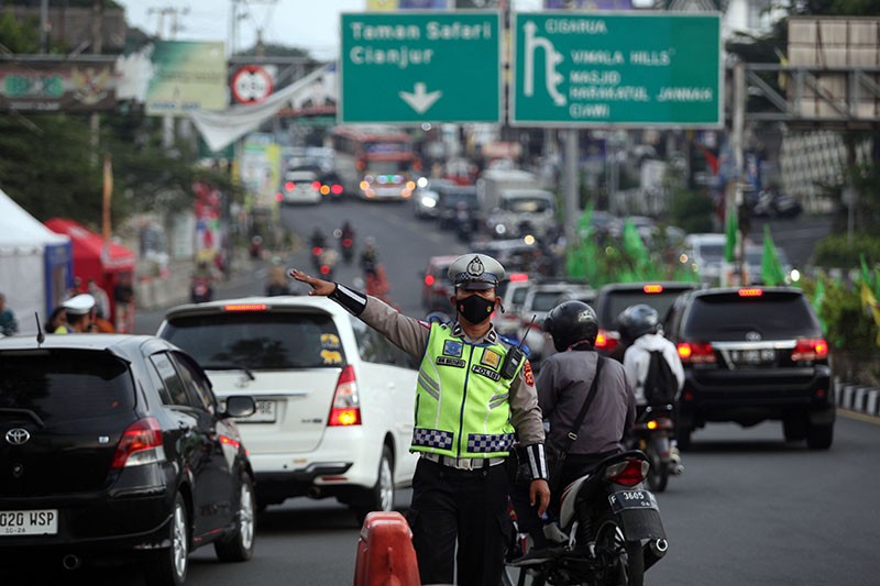 Malam Tahun Baru, Car Free Night Diberlakukan di Jalur Puncak Bogor
