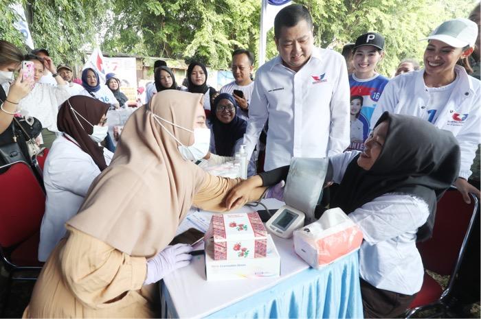 Caleg Perindo Sebut Bazar Murah dan Cek Kesehatan Gratis jadi Komitmen Partai Dorong Kesejahteraan