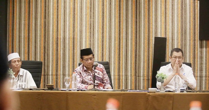 HT-Mahfud MD Bersilaturahmi dengan Ponpes, Organisasi dan Tokoh  Probolinggo