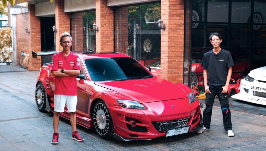 Garasi Drift Modifikasi Mazda RX-8 Bergaya JDM Street Racing, Intip Ubahannya