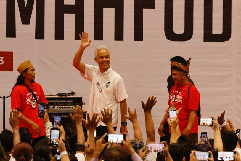 Ribuan Pendekar Silat Deklarasi Dukung Ganjar-Mahfud di Pilpres 2024