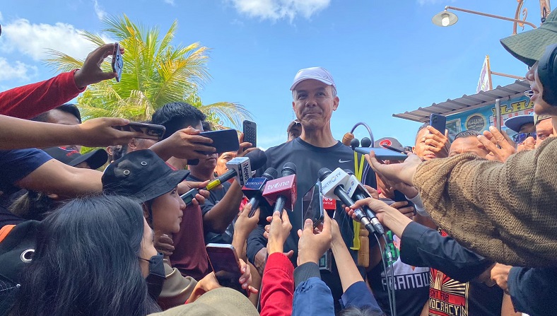 Ganjar Yakin Bisa Ungguli Gibran di Solo: di Sini Banteng Kuat Sekali