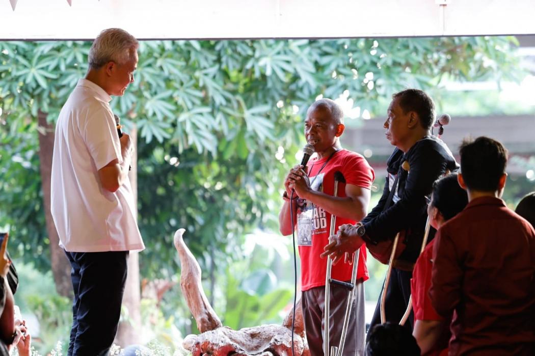 Difabel Jateng Jadi Mandiri berkat Program SMK, Sebut Ganjar Pemimpin Paling Peduli Penyandang Disabilitas