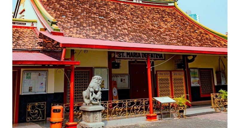 Mengenal Keunikan Gereja Santa Maria de Fatima di Pecinan Jakarta, kini Jadi Tempat Wisata