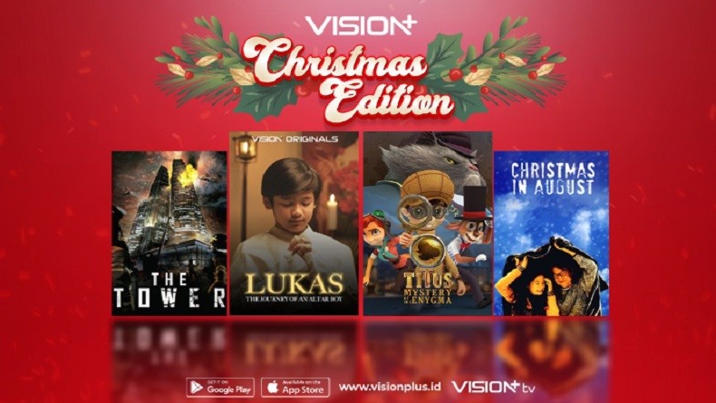 Meriahkan Natal dengan Deretan Tontonan Spesial dan Menghibur di Vision+