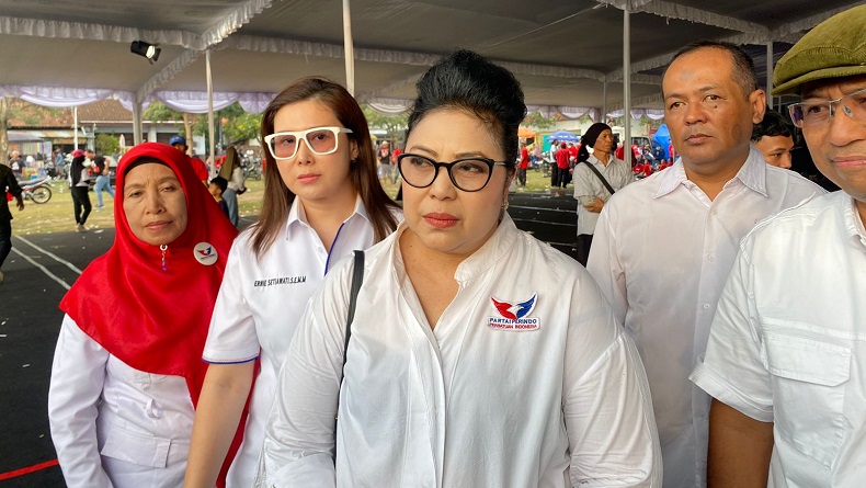 Caleg Perindo Gusti Ayu Indriyah Yakin Ganjar Pranowo Mampu Entaskan Kemiskinan