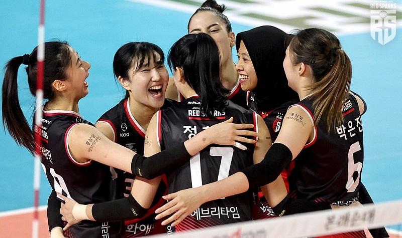 Pelatih Red Sparks Genjot Megawati Hangestri Cs jelang Putaran 4 Liga Voli Korea 2023-2024