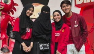 Bucin, Adiba Khanza Pakai Jersey Egy Maulana Vikri di Perayaan Ultah Anak Lesti Kejora