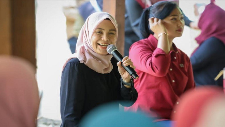 Atikoh Bicara soal Stunting saat Bertemu Ibu-Ibu di Bantul: Mulai Diperbanyak Olahraga