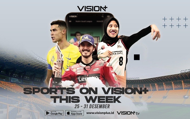 Saksikan Tayangan Olahraga di Vision+ Sports Minggu Ini: Duel Megawati Hangestri vs Lee Jae Young