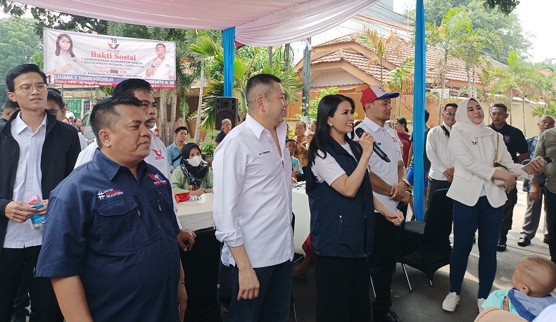 Liliana Tanoesoedibjo Ajak Ibu-Ibu Johar Baru Tingkatkan Skill Didik Anak dan Cucu