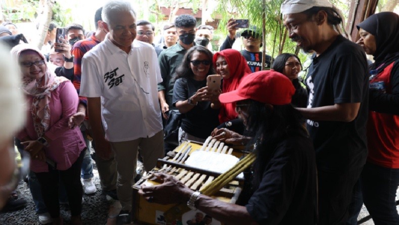 Ini Lirik Lagu Ciptaan Musisi Jalanan untuk Ganjar, Ora Iso Milih Liyane 