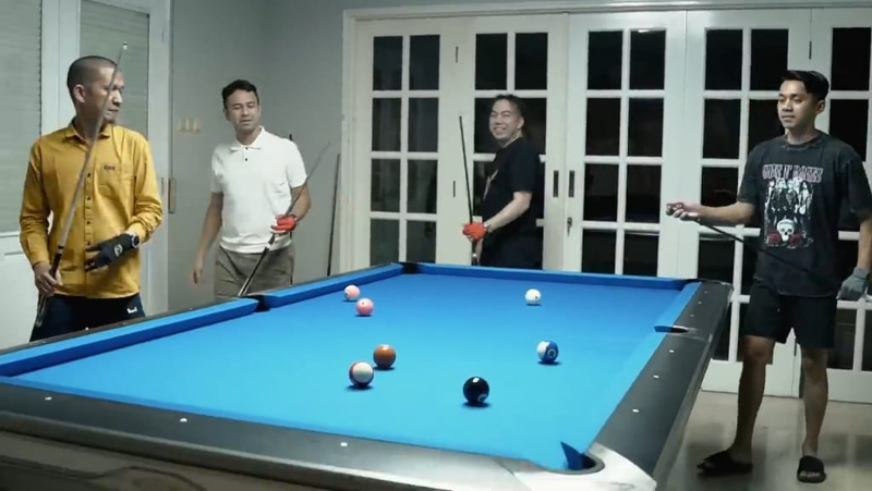 Populerkan Biliar Tanpa Judi, Coach Endy Berbagi Ilmu dengan Abidzar hingga Raffi Ahmad