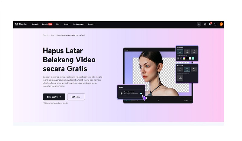Editor Video Online CapCut: Pusat untuk Tingkatkan Visual dengan Sempurna