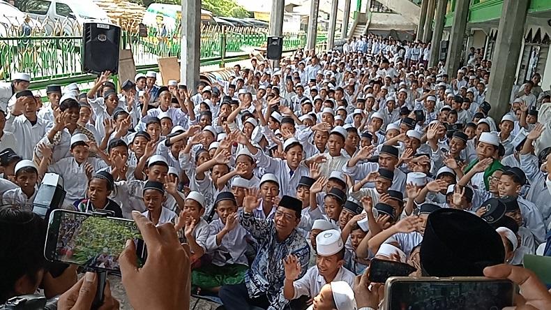 Mahfud MD Beri Motivasi kepada Santri, Ungkap Kunci Sukses