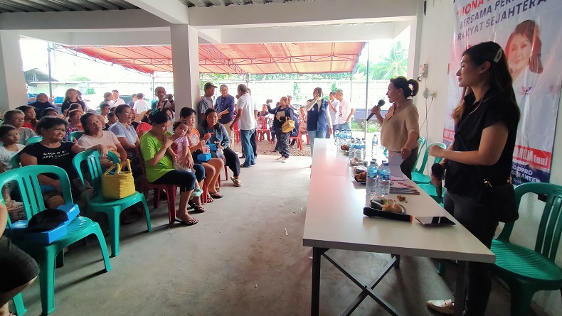 Partai Perindo Kenalkan Visi Misi ke Warga Neglasari Tangerang