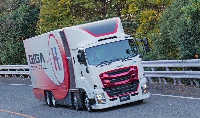 Honda Kolaborasi Isuzu Jajal Truk Berbahan Bakar Hidrogen