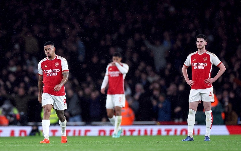 Hasil Liga Inggris 2023-2024: Arsenal Gagal Geser Liverpool Usai Dipermalukan West Ham