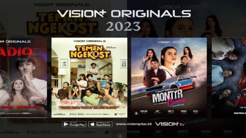 2023 Wrapped: Intip Kilas Balik Vision+ Originals, Ragam Kisah Seru yang Memikat Penonton Tahun Ini