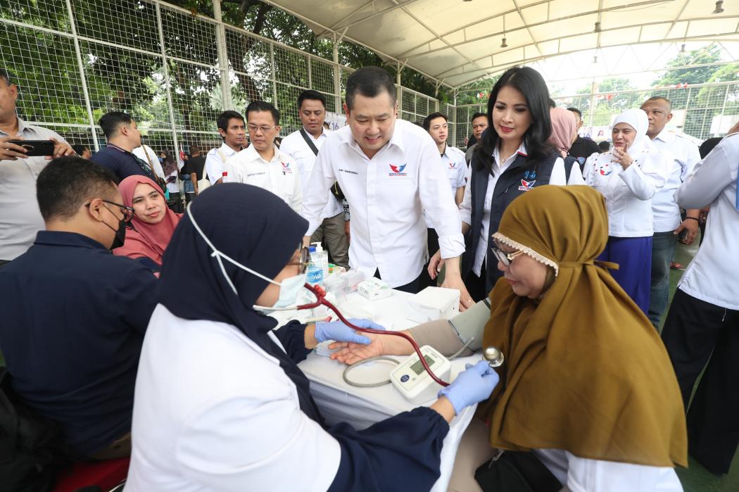 HT Sebut Bazar Murah dan Cek Kesehatan Gratis Bentuk Kepedulian Perindo kepada Masyarakat