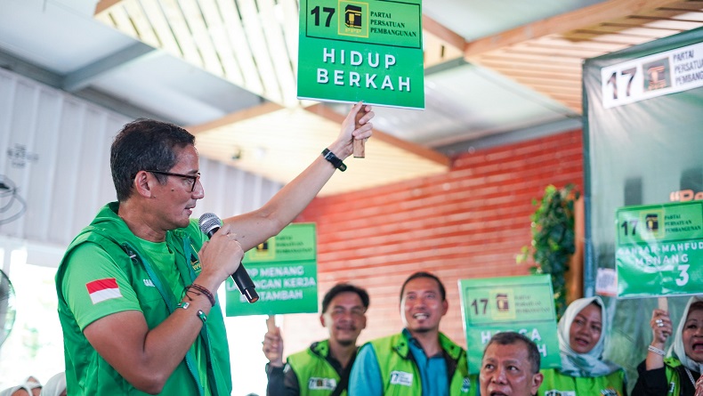 Sandiaga Uno: Jangan karena Kontestasi Demokrasi Kita Tidak Melafazkan Aamiin