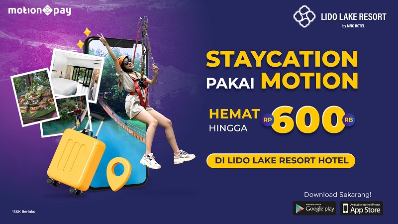 Tahun Baru Seru dan Hemat di Lido Lake Resort, Ada Diskon hingga Rp600.000 Pakai Aplikasi MotionPay!