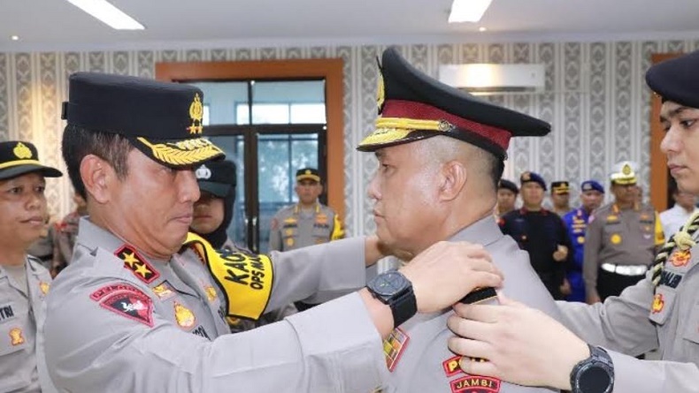 Brigjen Edi Mardianto Resmi Dilantik Jadi Wakapolda Jambi