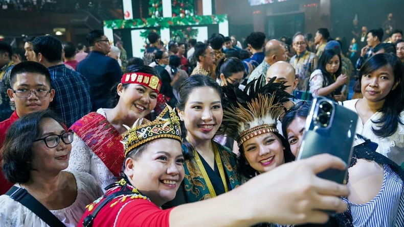 Angela Tanoesoedibjo: Perayaan Natal Nasional 2023 Tampilkan Keberagaman dan Toleransi